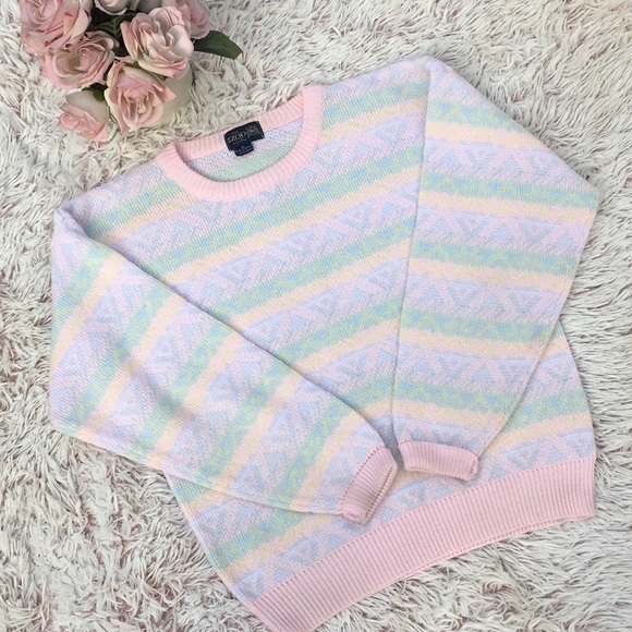 Vintage Sweaters - 🍭VTG 80s  IZOD sweater